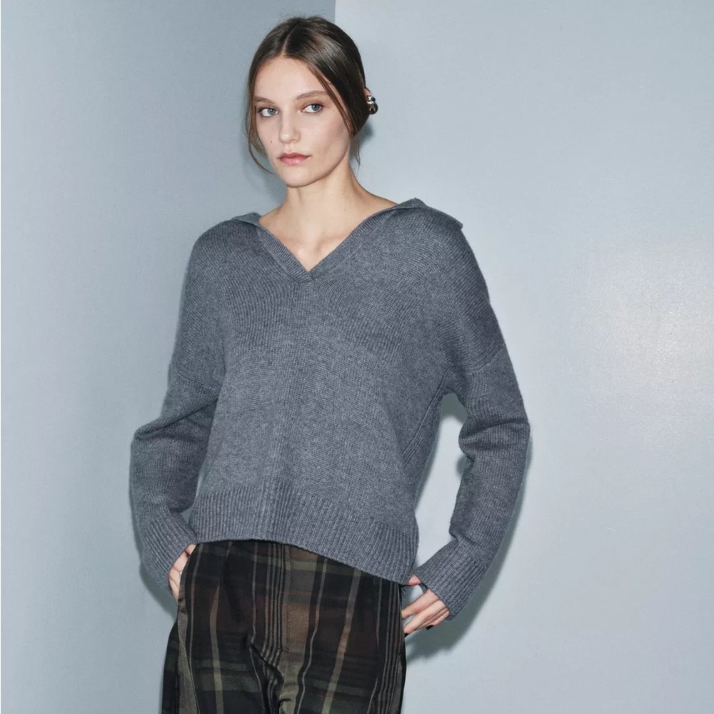 🆕 Zara Wool and Cashmere Jumper Sweater